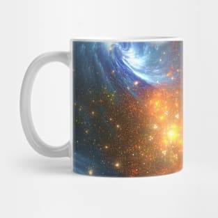 Colorful Universe Nebula Galaxy And Stars Mug